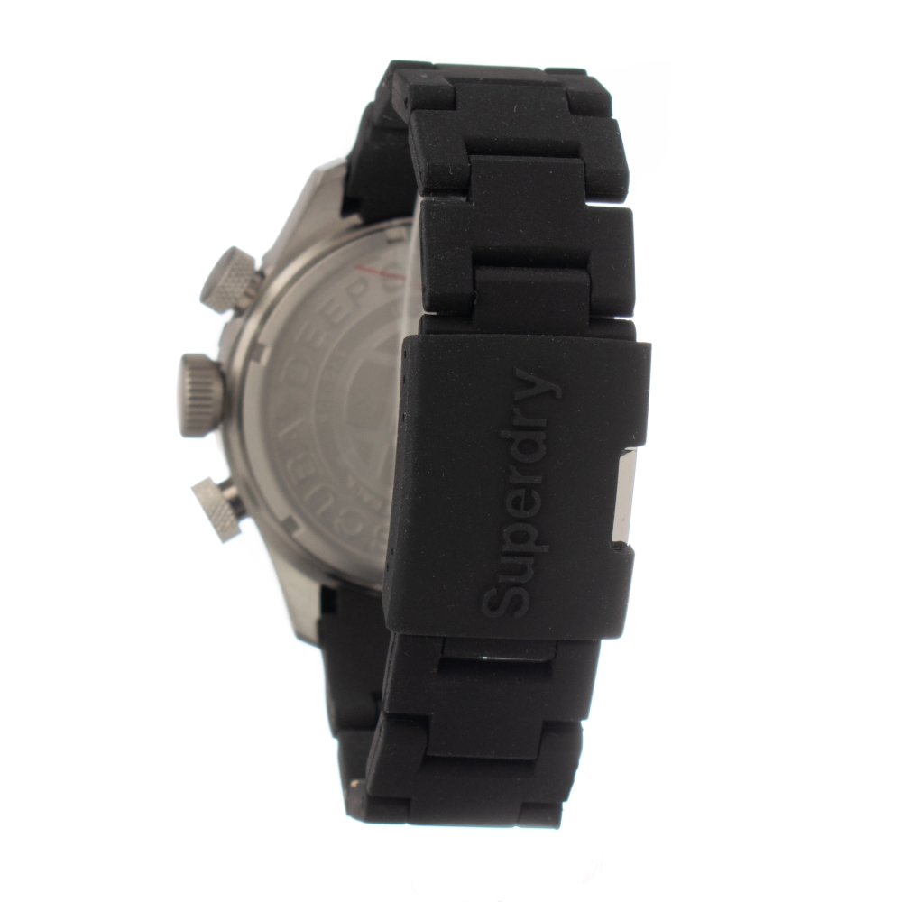 Ceas QUARTZ MAN SUPERDRY SYG142B gri negru