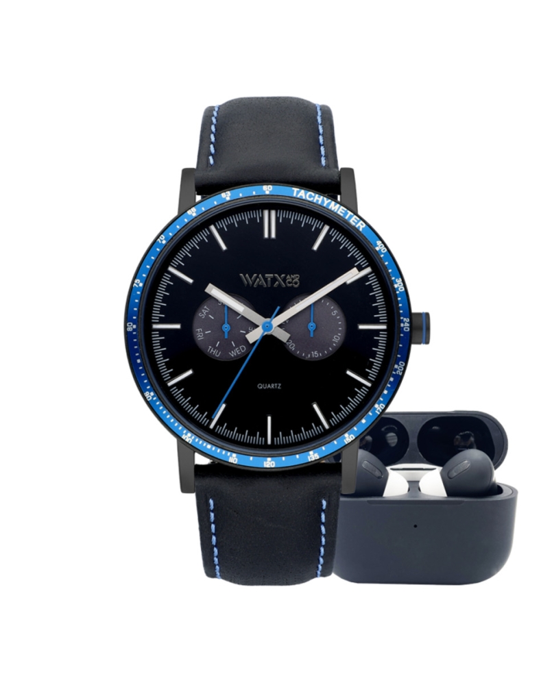 Ceas QUARTZ MAN WATXANDCO RELOJ9_44 negru