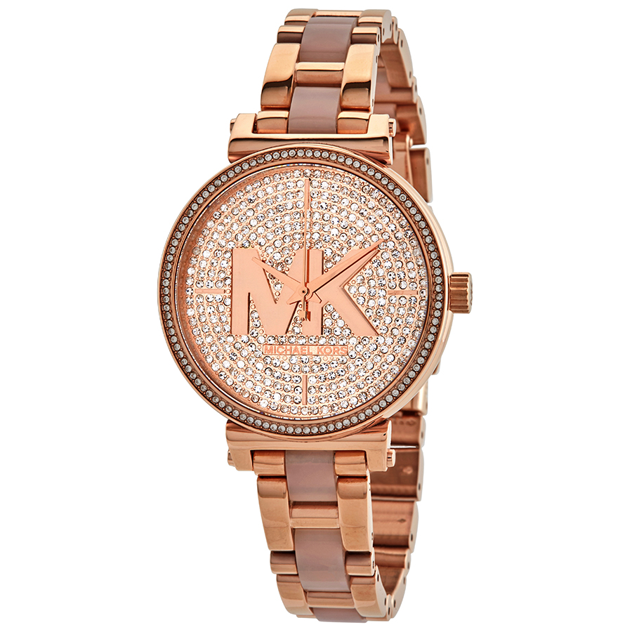 Ceas QUARTZ MICHAEL KORS MK4336 pentru Femei roz multicolor