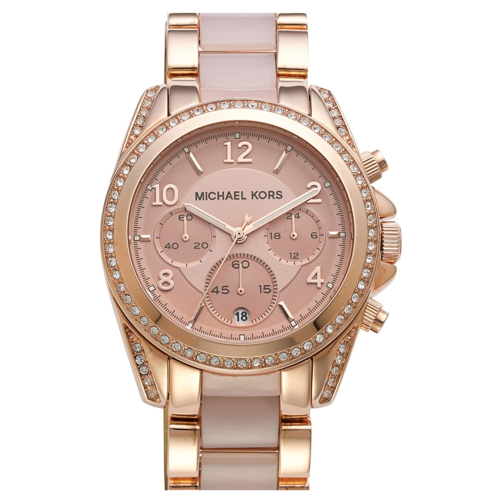 Ceas QUARTZ MICHAEL KORS MK5943 pentru Femei roz auriu