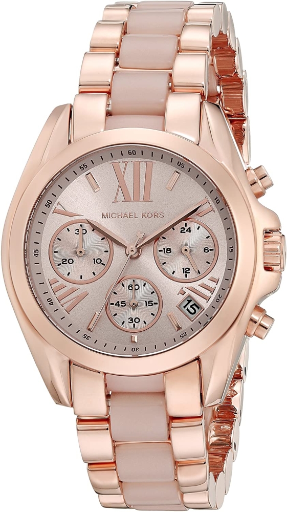 Ceas QUARTZ MICHAEL KORS MK6066 pentru Femei roz bicolor