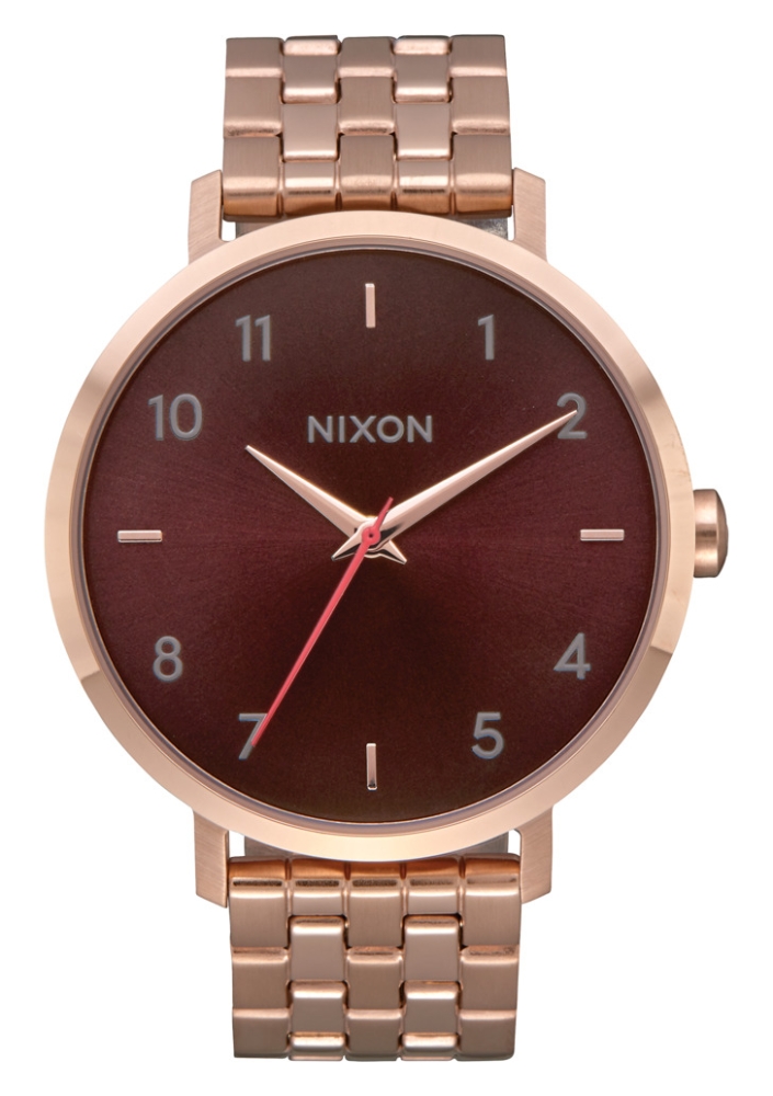 Ceas QUARTZ NIXON A10902617 pentru Femei roz maro