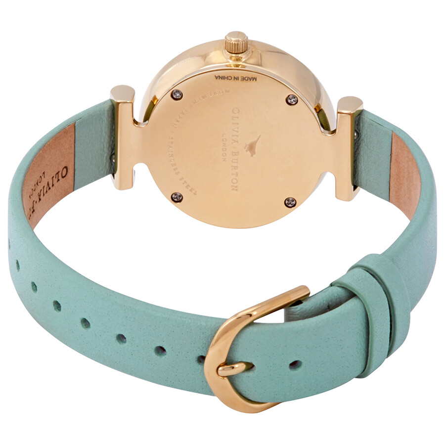 Ceas QUARTZ OLIVIA BURTON OB16AM143 pentru Femei auriu verde alb