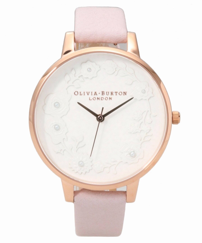 Ceas QUARTZ OLIVIA BURTON OB16AR01 pentru Femei auriu roz bej