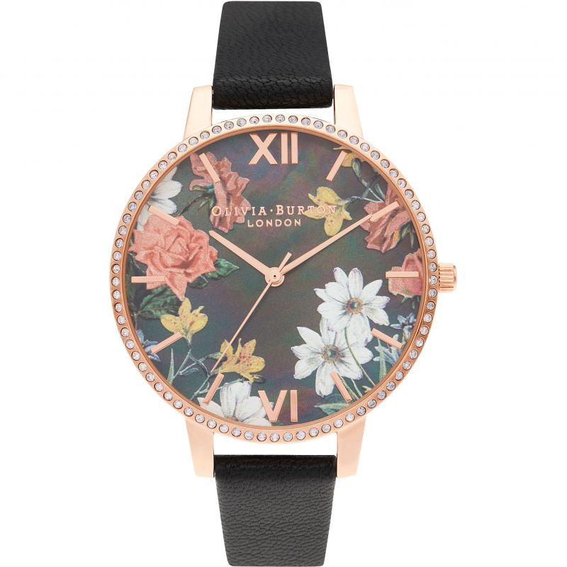 Ceas QUARTZ OLIVIA BURTON OB16BF31 pentru Femei roz negru multicolor