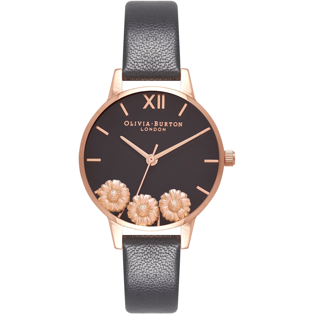 Ceas QUARTZ OLIVIA BURTON OB16CH05 pentru Femei roz negru