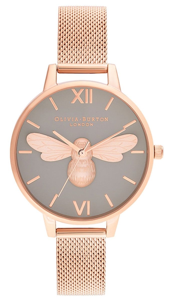 Ceas QUARTZ OLIVIA BURTON OB16FB10 pentru Femei auriu gri