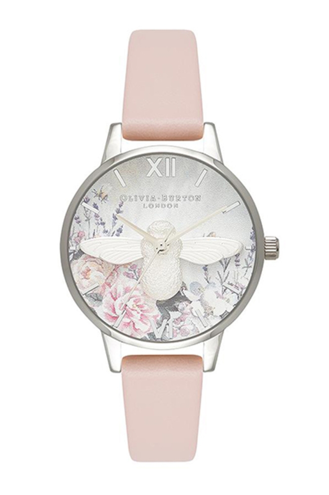 Ceas QUARTZ OLIVIA BURTON OB16GH09 pentru Femei argintiu roz alb