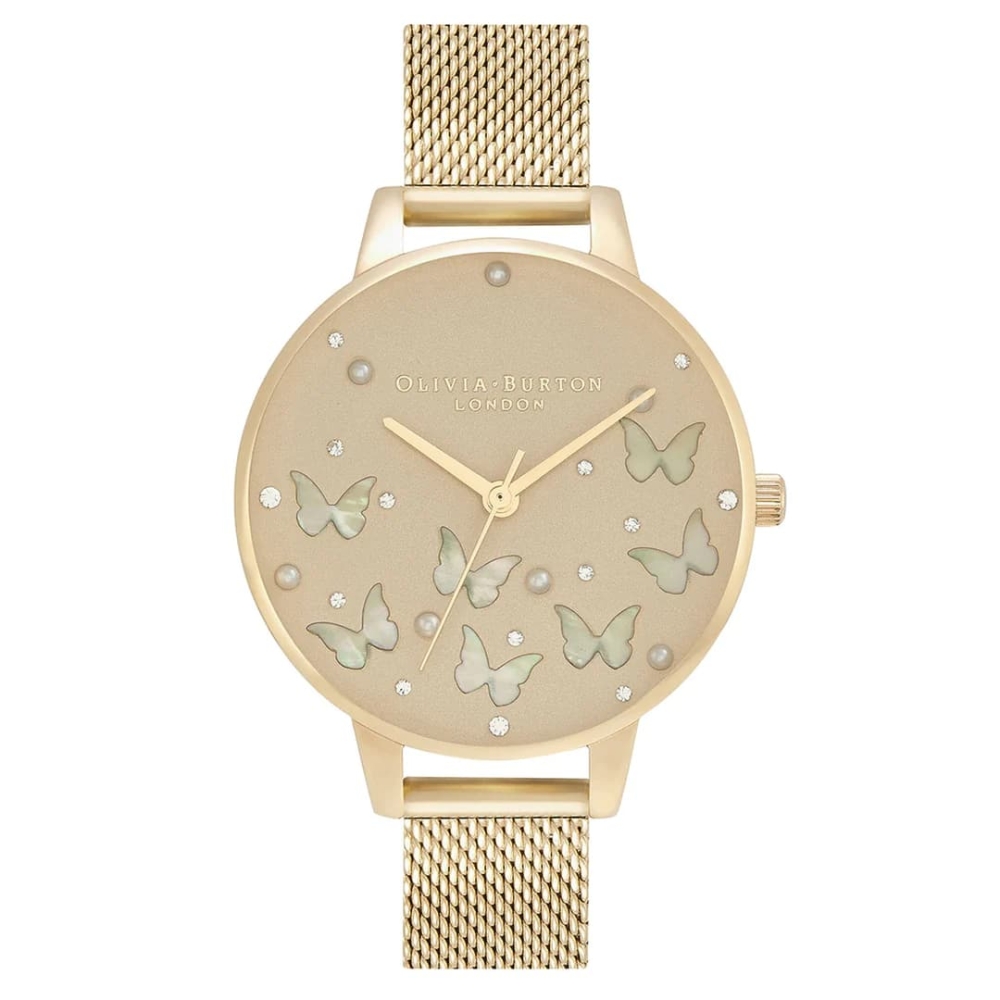 Ceas QUARTZ OLIVIA BURTON OB16MB37 pentru Femei auriu roz