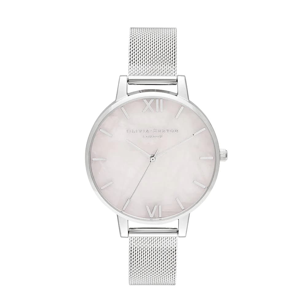 Ceas QUARTZ OLIVIA BURTON OB16SP18 pentru Femei argintiu roz