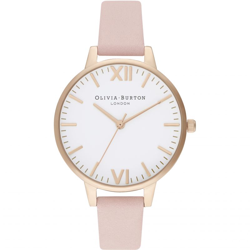 Ceas QUARTZ OLIVIA BURTON OB16TL14 pentru Femei roz alb