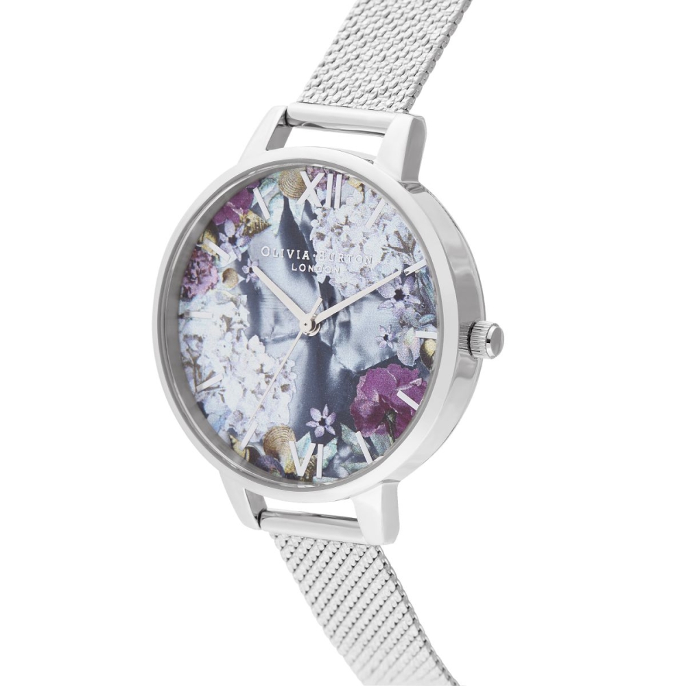 Ceas QUARTZ OLIVIA BURTON OB16US11 pentru Femei argintiu multicolor