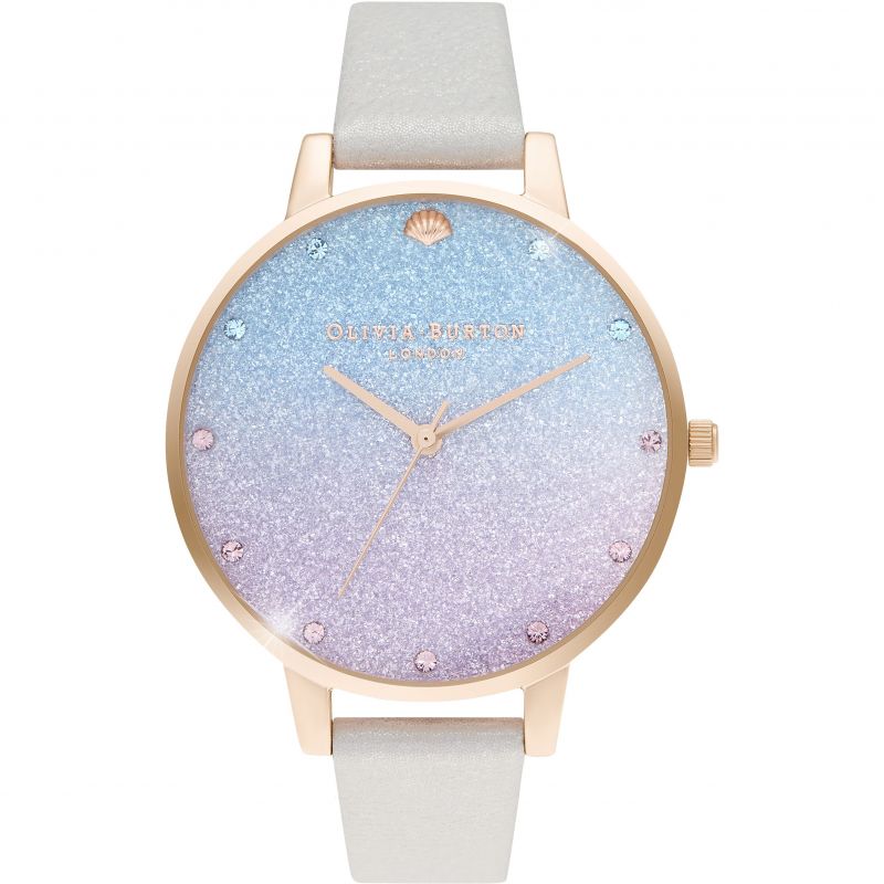 Ceas QUARTZ OLIVIA BURTON OB16US47 pentru Femei roz gri multicolor