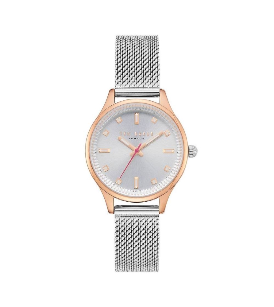 Ceas QUARTZ TED BAKER TE50650003 pentru Femei roz argintiu gri