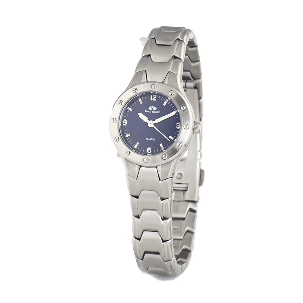 Ceas QUARTZ TIME FORCE TF2264L-02M pentru Femei argintiu albastru