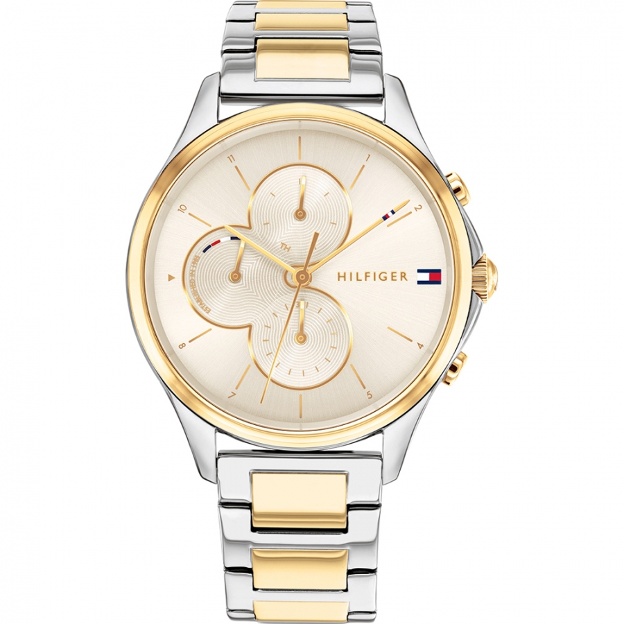 Ceas QUARTZ TOMMY HILFIGER 1782264 pentru Femei gri auriu