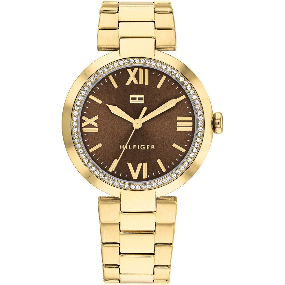 Ceas QUARTZ TOMMY HILFIGER 1782631 pentru Femei auriu maro