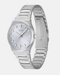 Ceas QUARTZ UNISEX BOSS 1502736 argintiu albastru