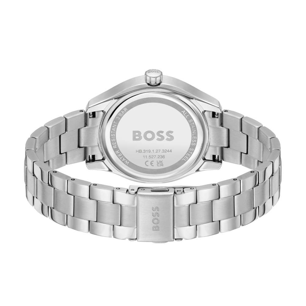 Ceas QUARTZ UNISEX BOSS 1502747 argintiu