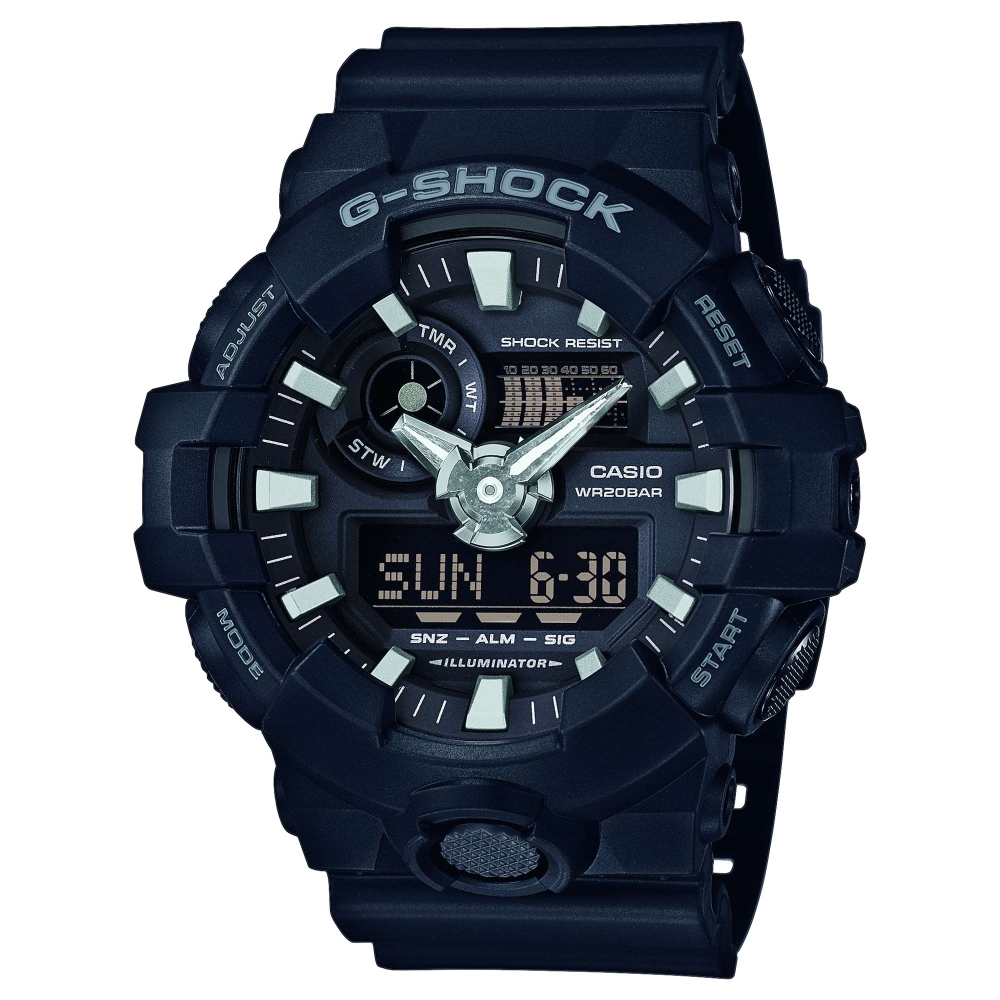 Ceas QUARTZ UNISEX CASIO GA7001BER negru