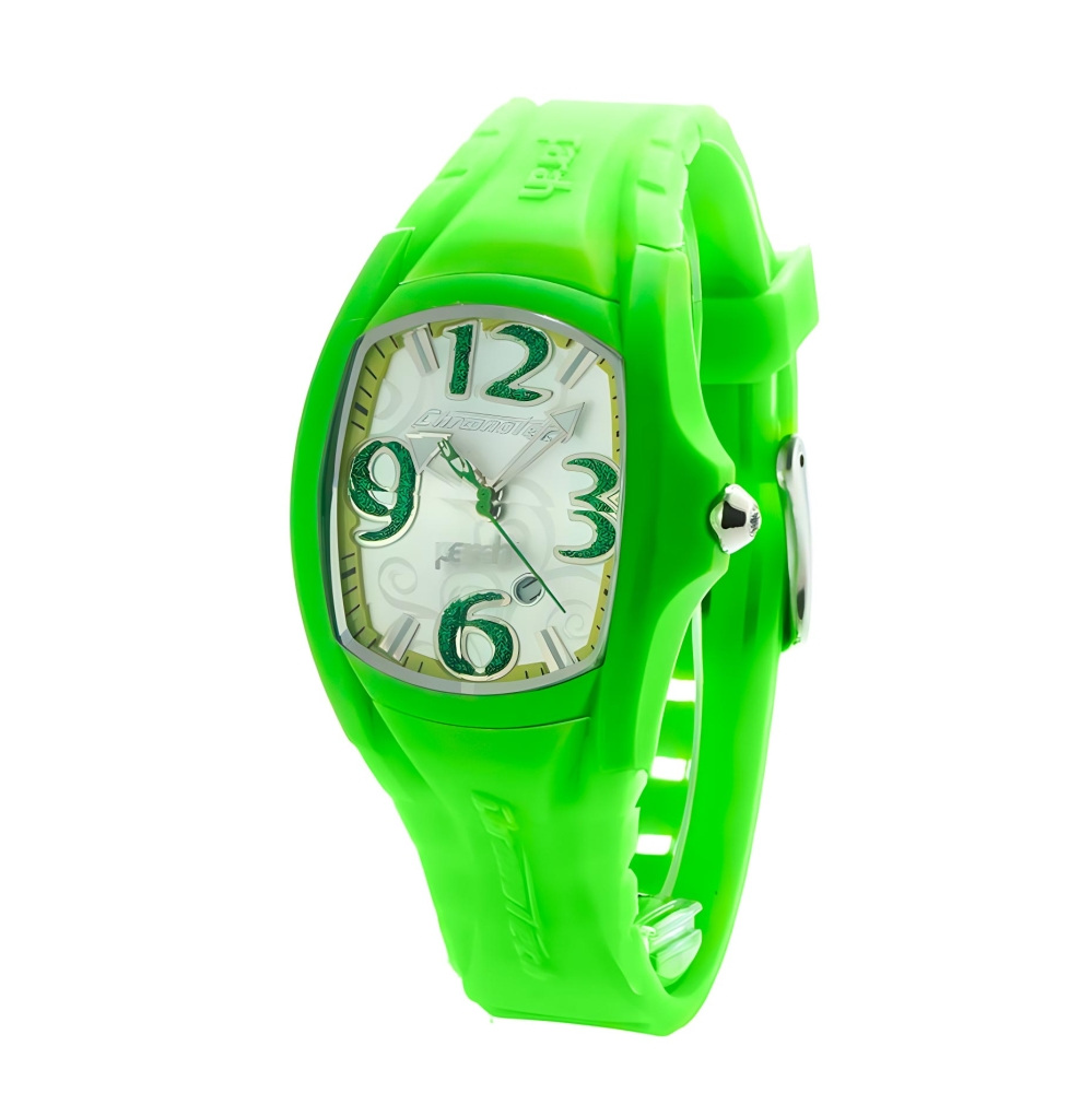 Ceas QUARTZ UNISEX CHRONOTECH CT7134M-07 verde argintiu