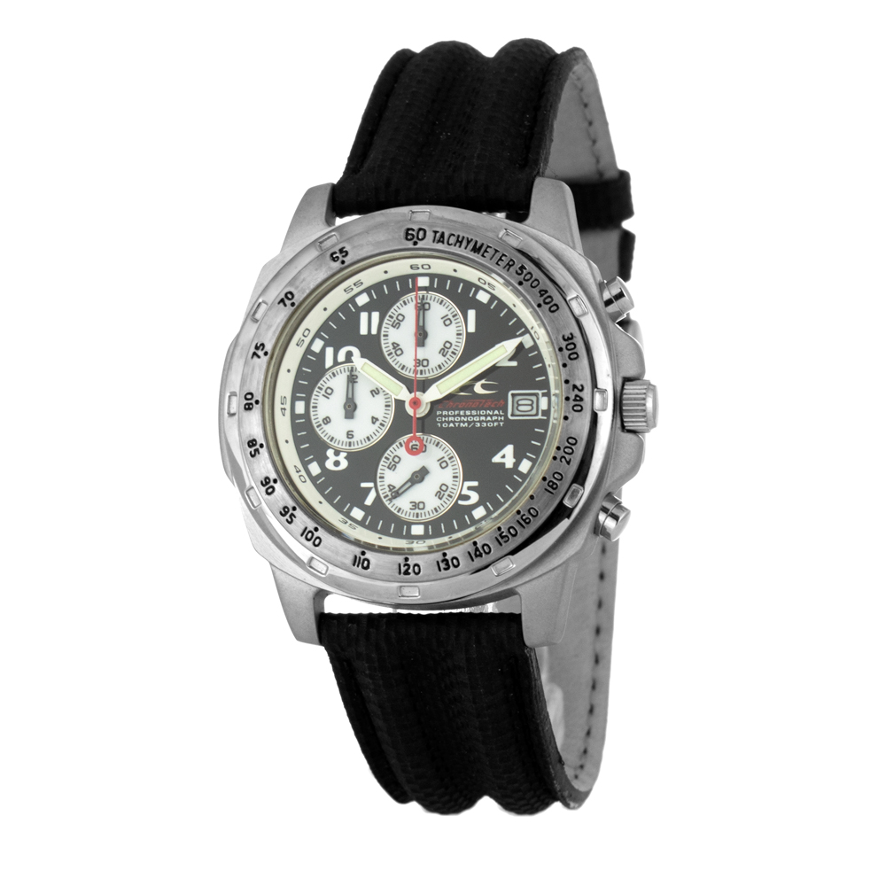 Ceas QUARTZ Unisex CHRONOTECH CT9127-03 gri negru