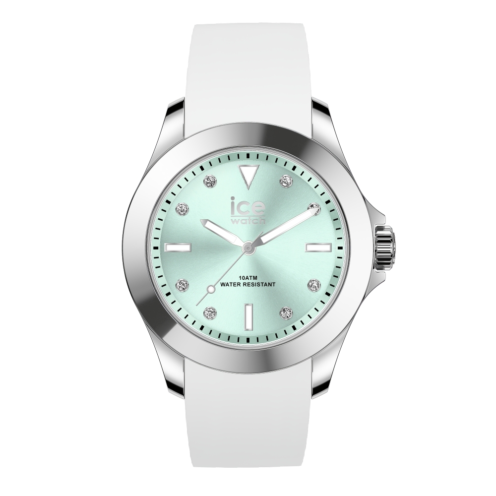 Ceas QUARTZ UNISEX ICE 020381 gri alb verde