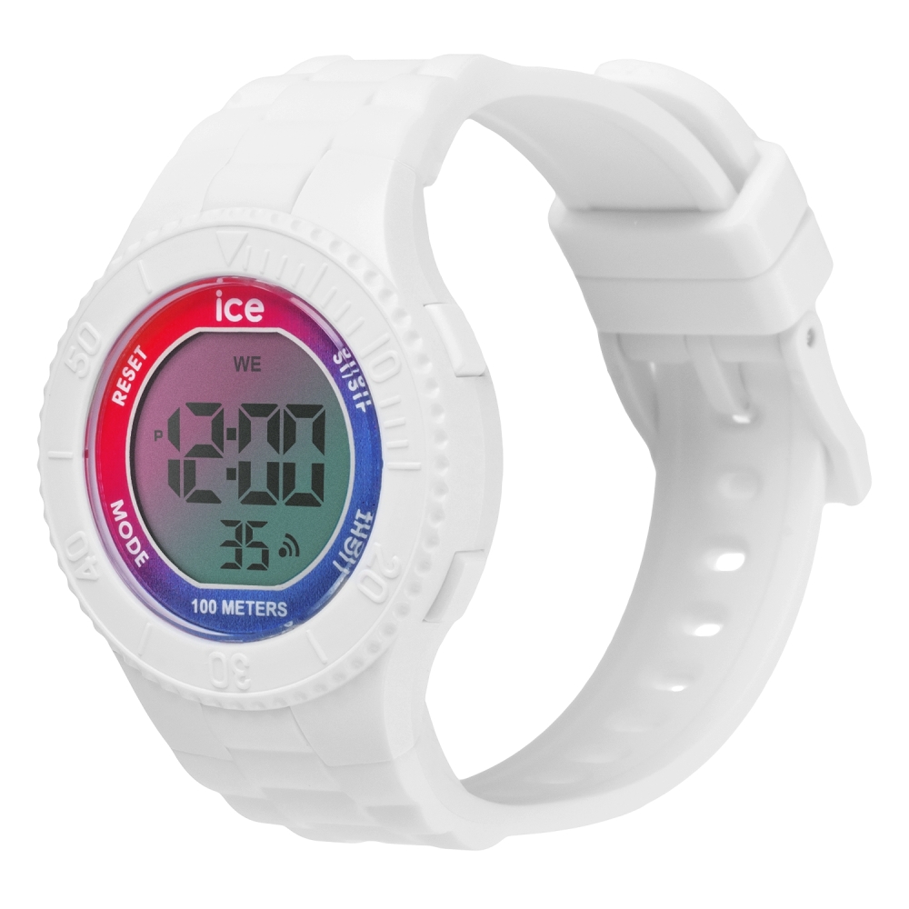 Ceas QUARTZ UNISEX ICE 021397 alb multicolor