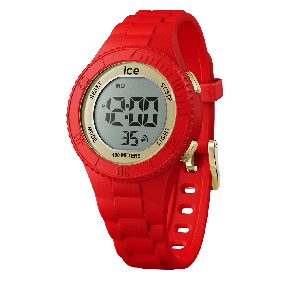 Ceas QUARTZ UNISEX ICE 021620 rosu auriu