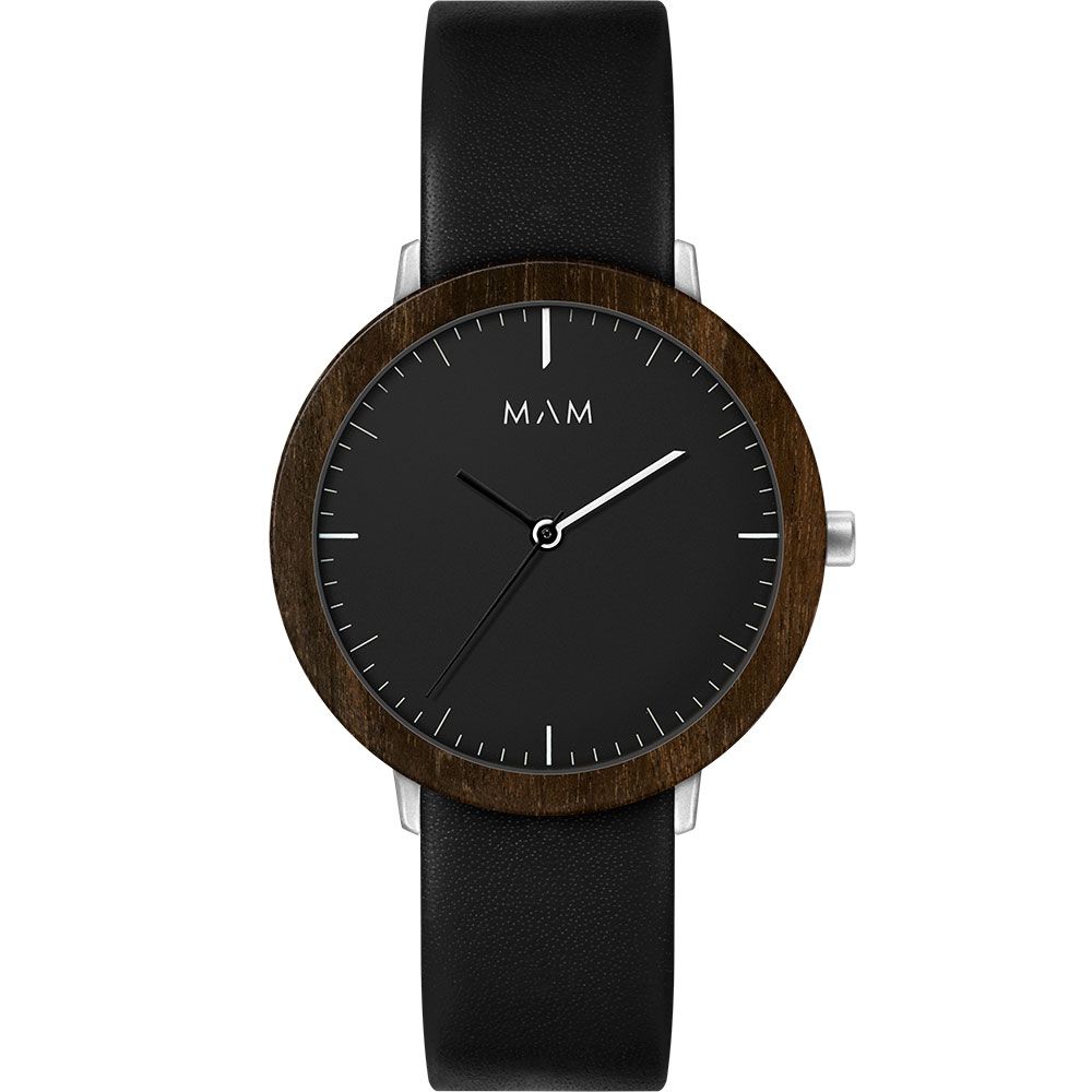 Ceas QUARTZ Unisex MAM MAM621 maro negru