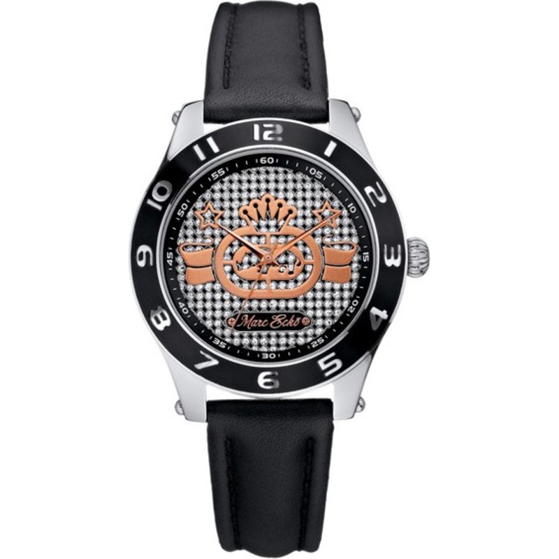 Ceas QUARTZ UNISEX MARC ECKO E09502M1 argintiu negru gri