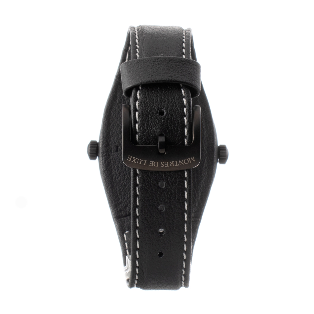 Ceas QUARTZ UNISEX MONTRES DE LUXE 09BK-3001 negru