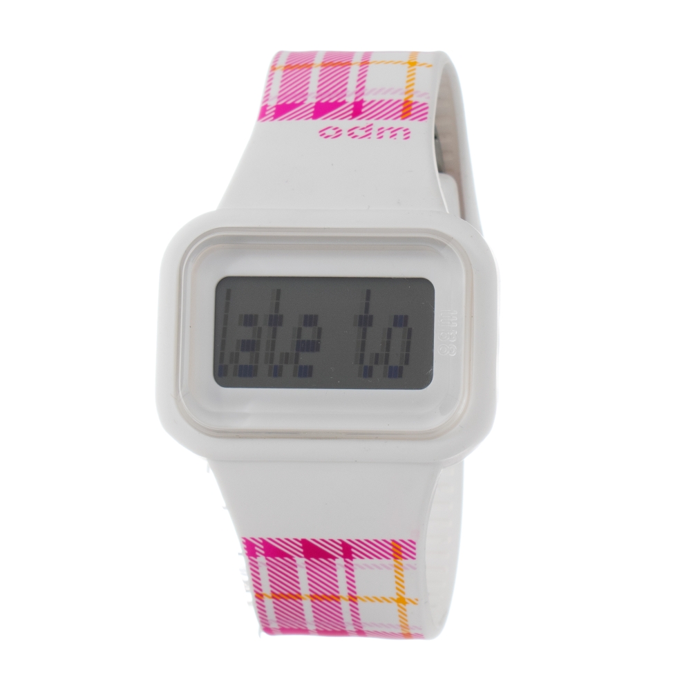 Ceas QUARTZ Unisex ODM DD125-22 alb roz