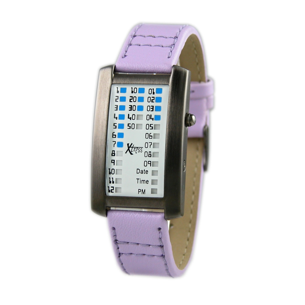 Ceas QUARTZ UNISEX XTRESS XDA1030P gri violet alb