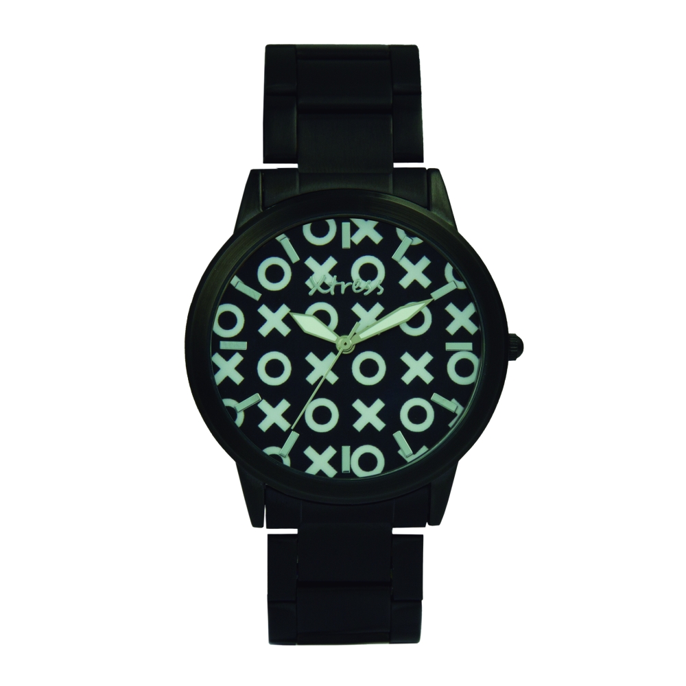 Ceas QUARTZ UNISEX XTRESS XNA1034-57 negru alb symbols