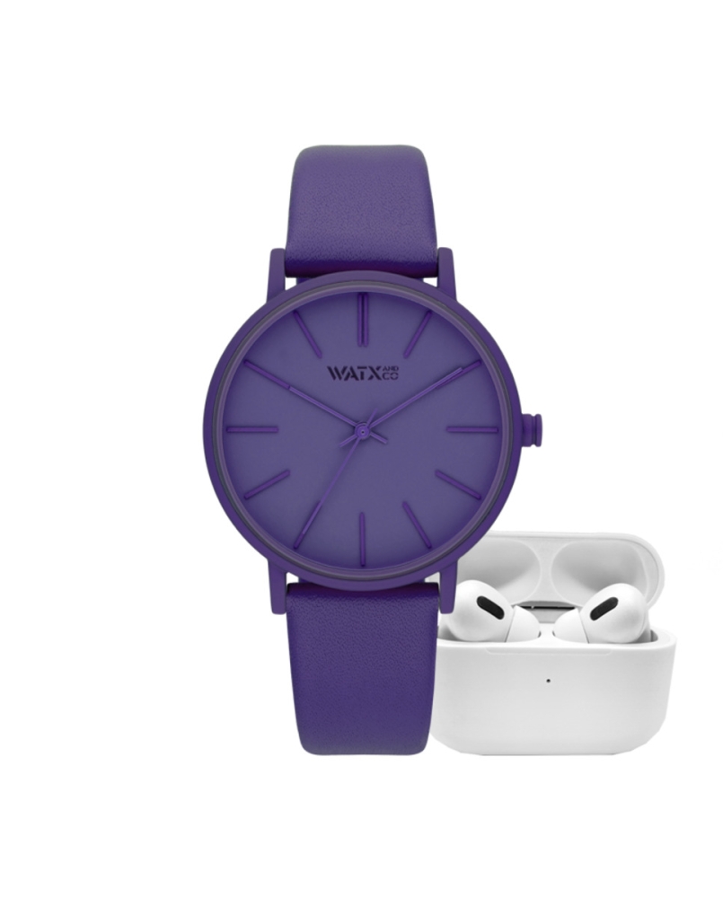 Ceas QUARTZ WATXANDCO RELOJ13_38 pentru Femei lila