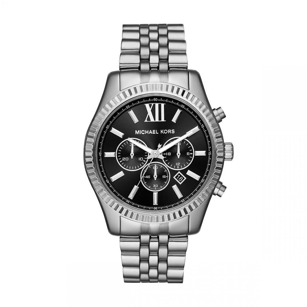 Ceas QUARZT MAN MICHAEL KORS MK8602 argintiu negru