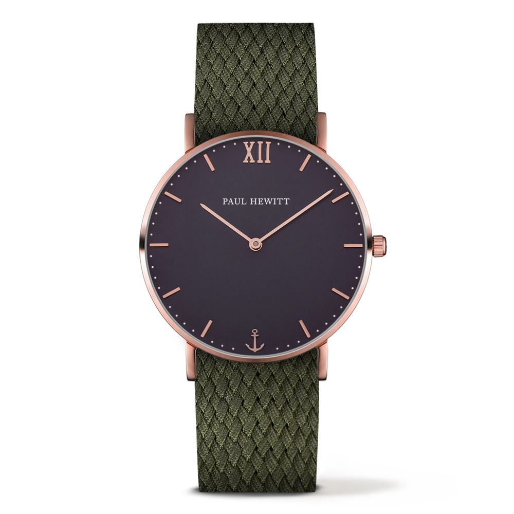 Ceas QUARZT UNISEX PAUL HEWITT PH-SA-RSTB20S roz verde albastru