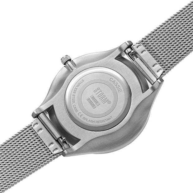 Storm Cassie Silver Stainless Steel Fashion Analogue Watch