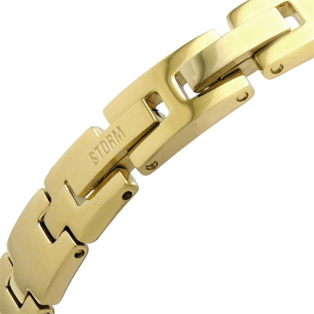 Storm Mera Gold Silver Stainless Steel Fashion Watch