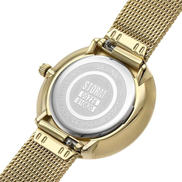 Storm Plated Stainless Steel Fashion Analogue Watch