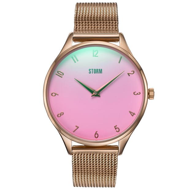 Storm Rose Gold Pink Stainless Steel Fashion Watch