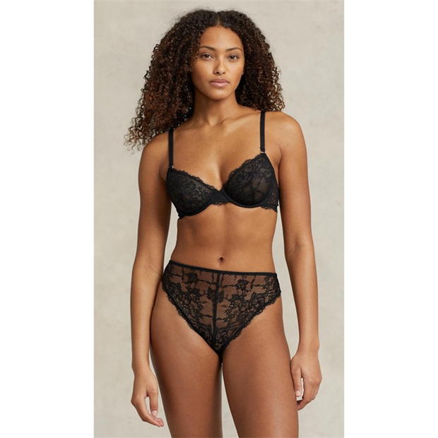 RALPH LAUREN Polo Lace High Waist Brief