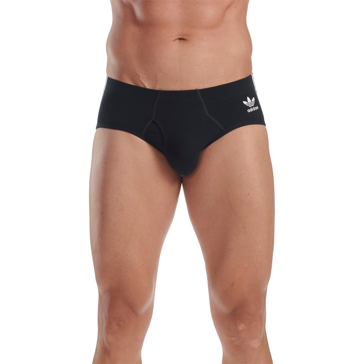 adidas Originals 3 Pack 3-Stripe Briefs