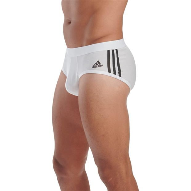 adidas Originals Originals Cotton Flex 3-Stripe Brief 3-Pack