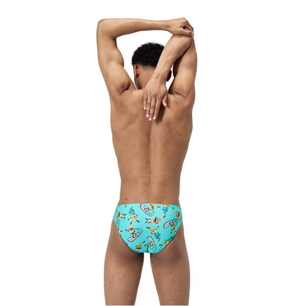 Speedo 5cm Allover Digital Brief barbat