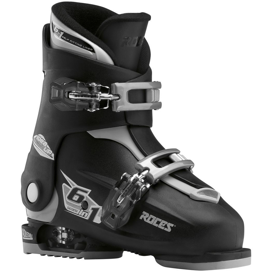 Clapar ski Roces Idea Up black and silver 450491 00022 copil