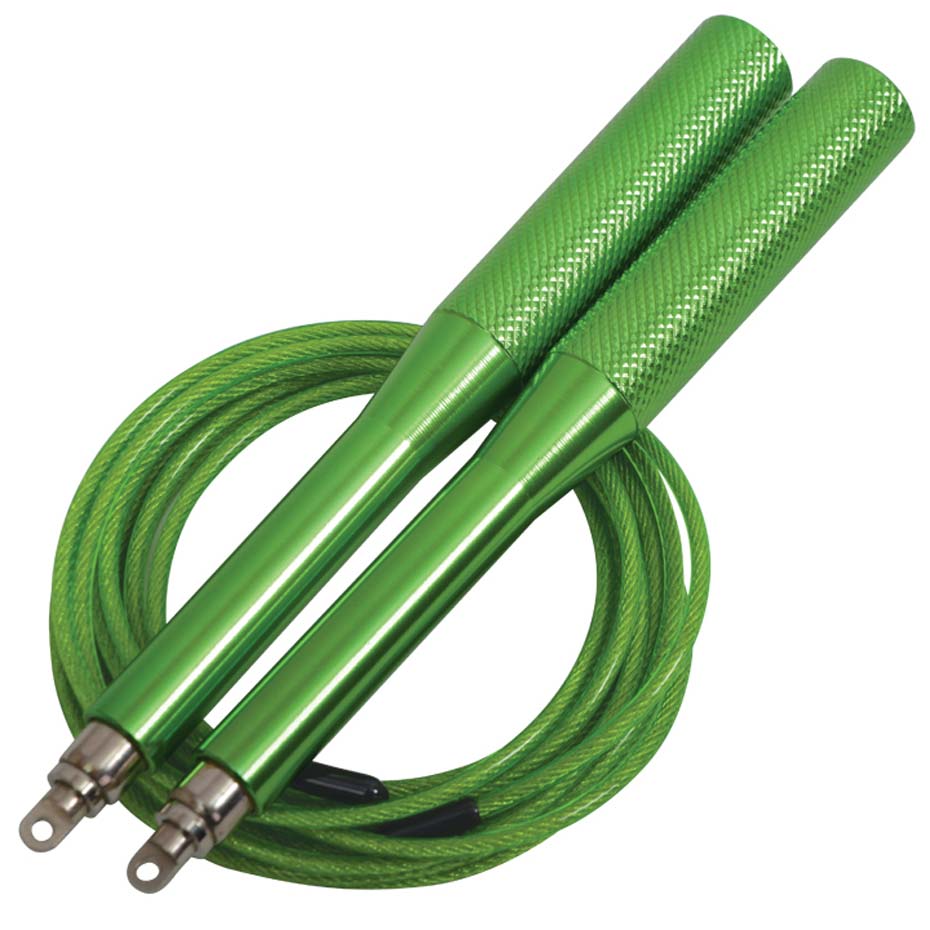 Pro Schildkrot steel skipping rope green 960024