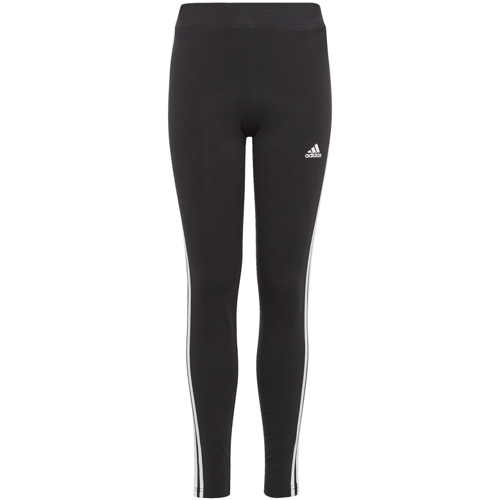 adidas Essentials 3-Stripes Cotton Tights black IC3623 copil