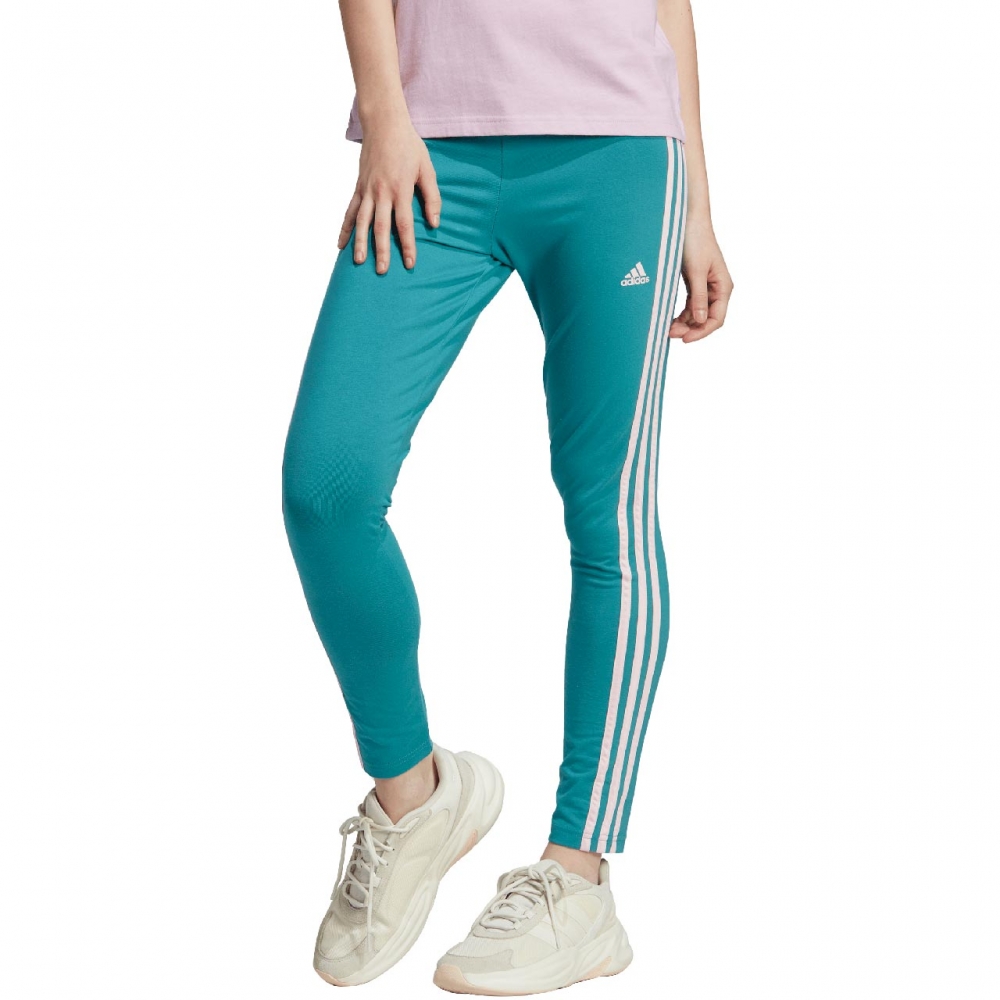 Colant adidas Essentials 3-Stripes High 's -Waisted Single blue IL3378 dama